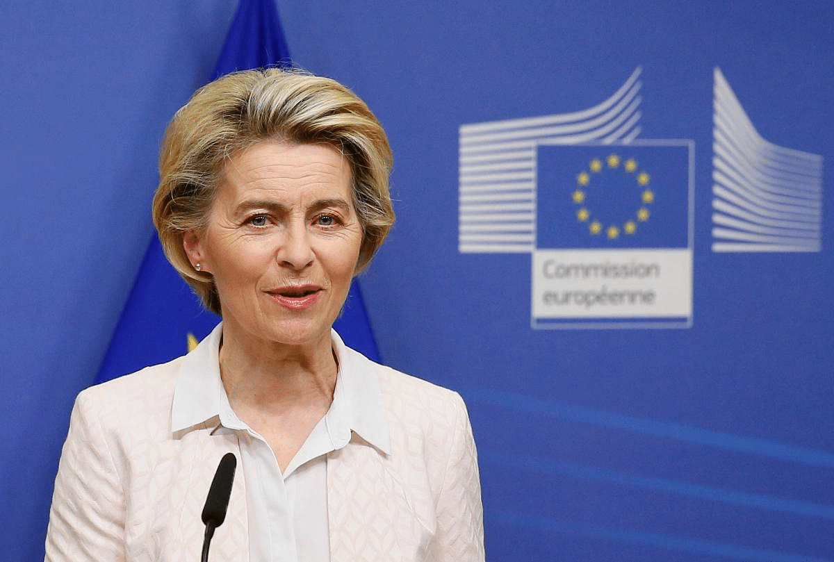 #4 Ursula von der Leyen | President of the European Commission, the executive branch of the European Union. Credit: Reuters