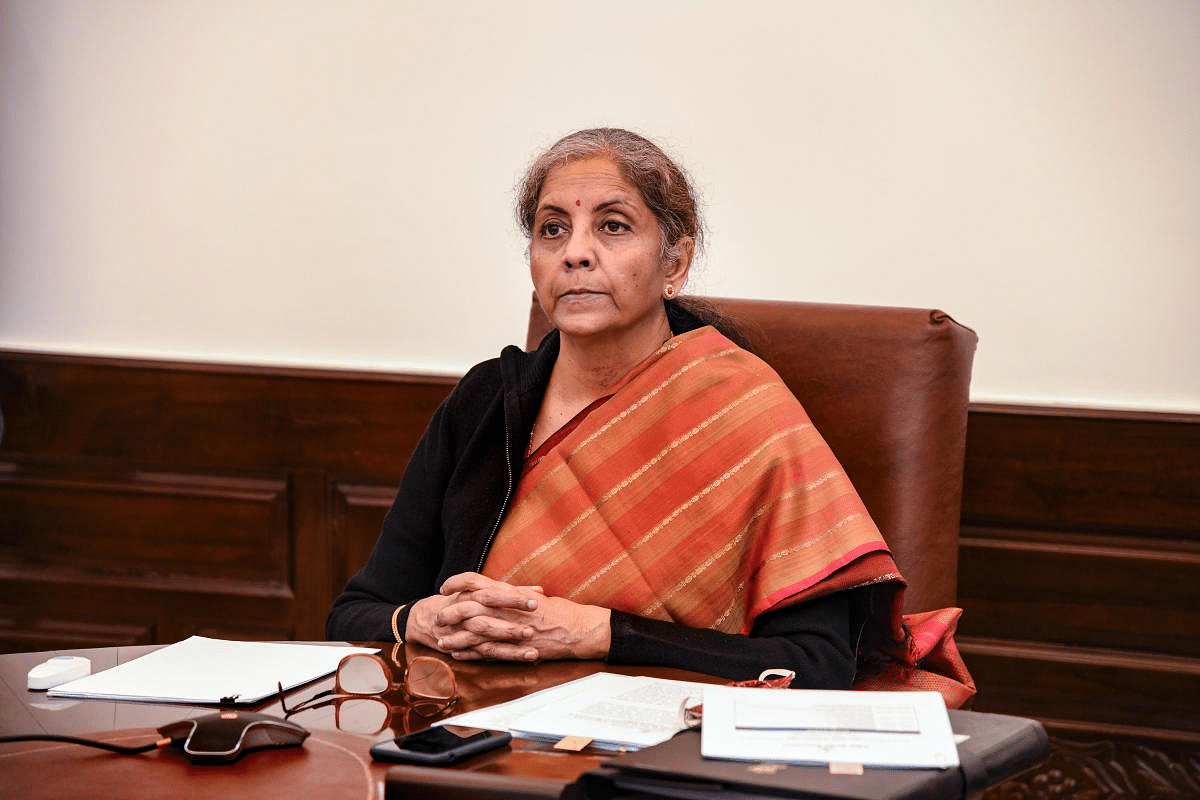 #41 Nirmala Sitharaman | Minister of Finance and Corporate Affairs, India. Credit: PTI Photo