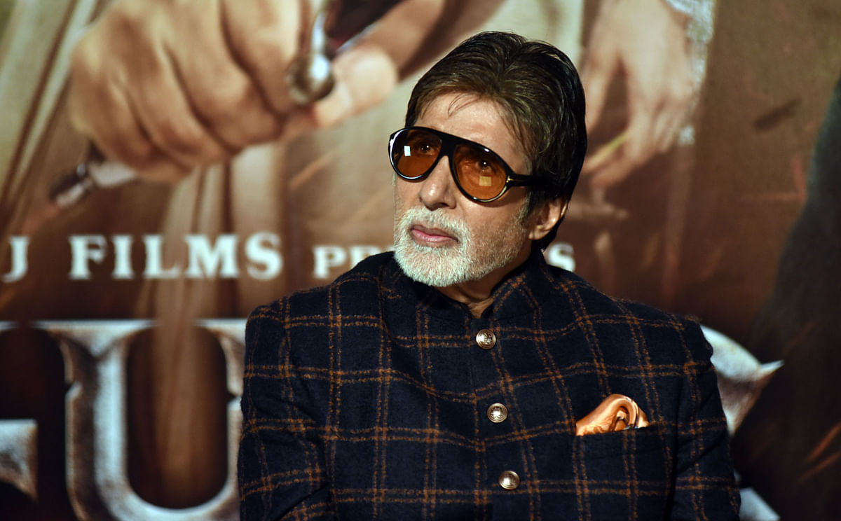 With a brand value of $44.2 million, veteran actor Amitabh Bachchan is at the ninth spot valued at . Credit: AFP Photo