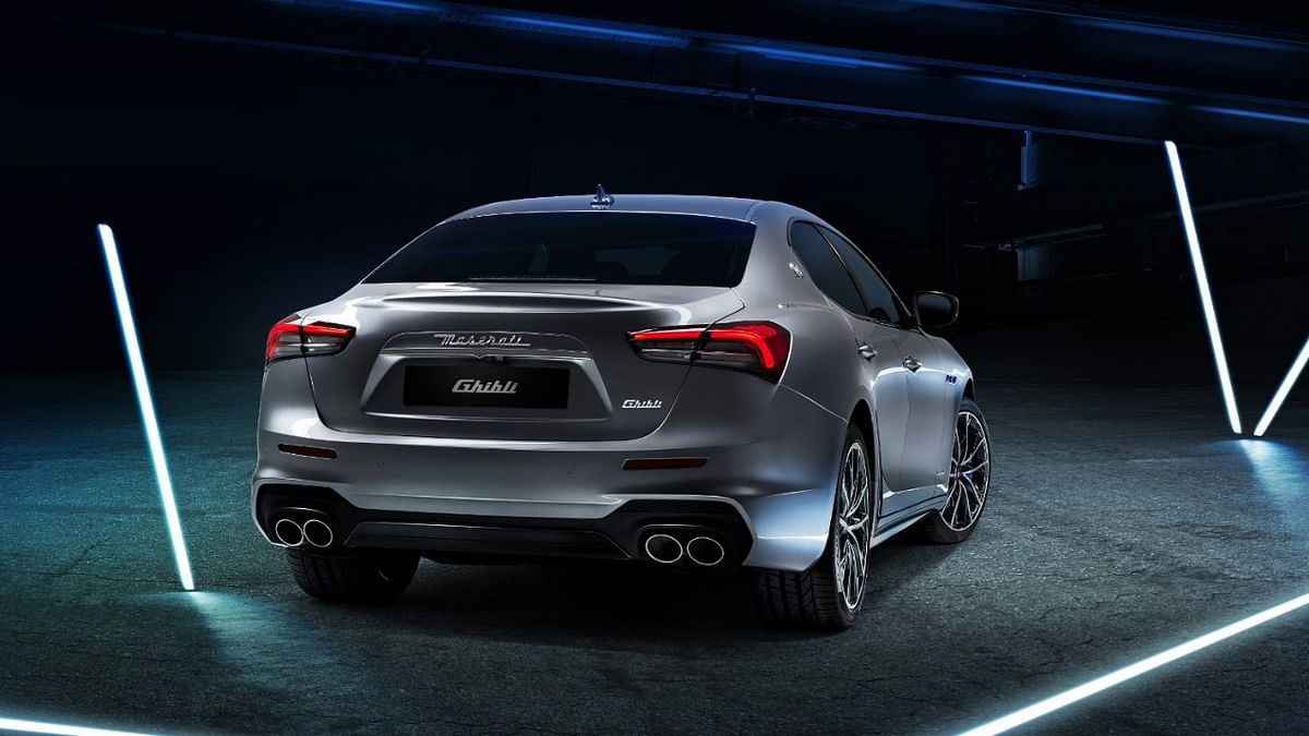 Exterior | The dynamically sculpted curves and gracefully flowing lines make the MY21 tail lights hard to go unnoticed. Credit: Maserati.