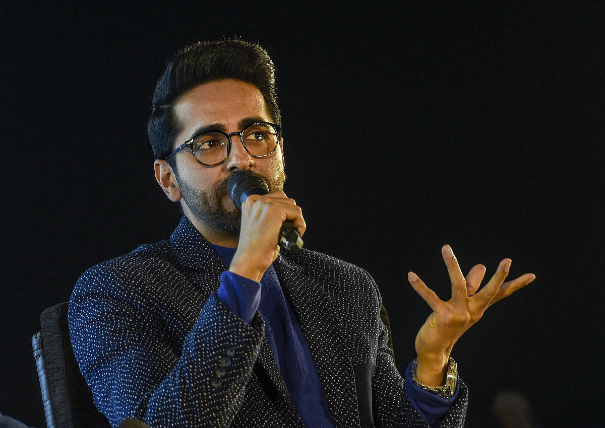 Actor Ayushmann Khurrana has moved up four notches to the sixth rank with brand valuation of $48 million. Credit: PTI Photo