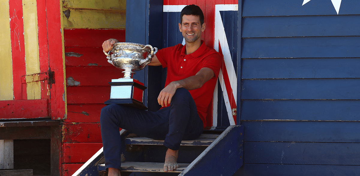 With his latest Australian Open victory, Djokovic has the most wins in the tournament on the men’s side. He surpassed the old record of 6 Australian Open titles by Roy Emerson. Credit: AFP Photo