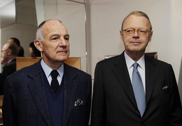 10) Bertrand Puech (L) | Net worth: $80 billion (Credit: Getty Images)