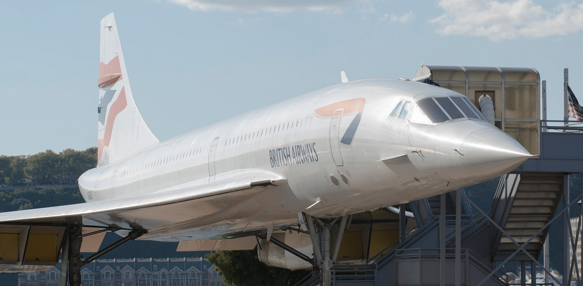 14 Concordes were operated commercially. The last Concorde that was built was put on display at the Aerospace Bristol Museum in 2017. Others are on display at Heathrow Airport, Manchester Airport, Barbados Airport and in New York’s Intrepid Sea-Air-Space Museum (pictured). Credit: iStock Images.
