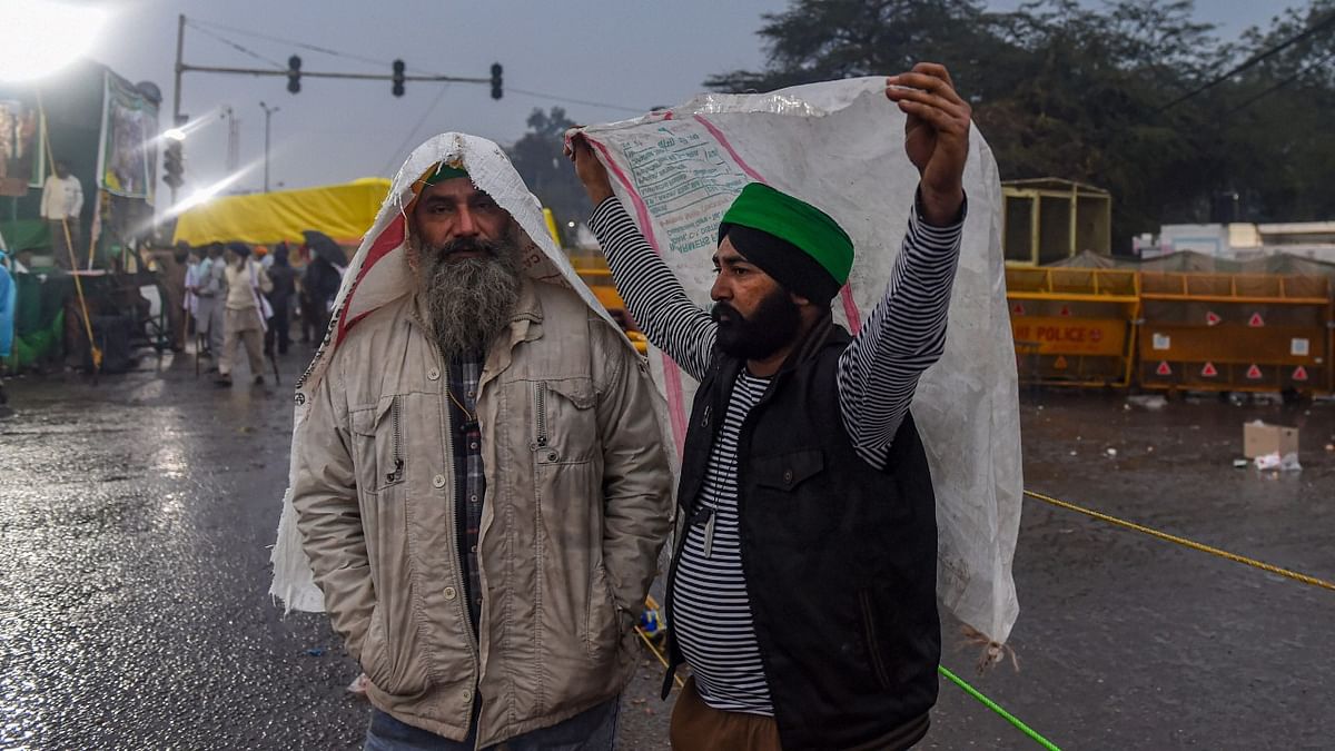 January 4 | Unexpected showers hit the national capital early in the new year | Credit: PTI File Photo