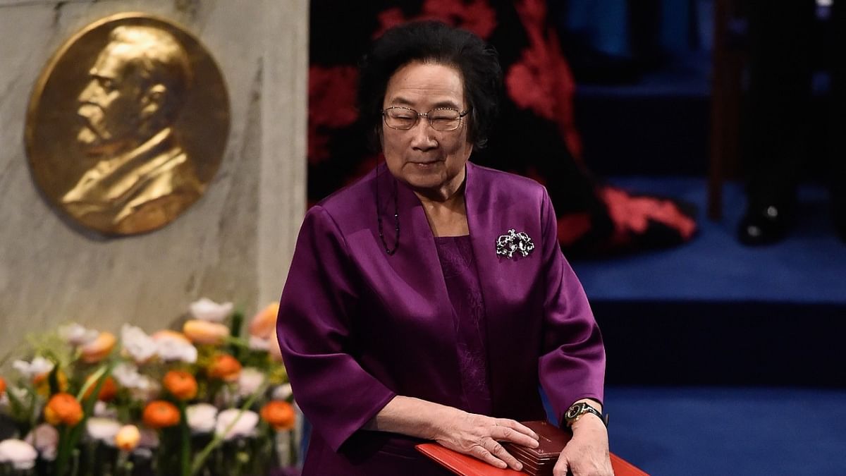 Tu Youyou | The Chinese scientist who discovered a novel cure for malaria and Nobel Prize in Medicine or Physiology in 2015. Credit: Getty Images