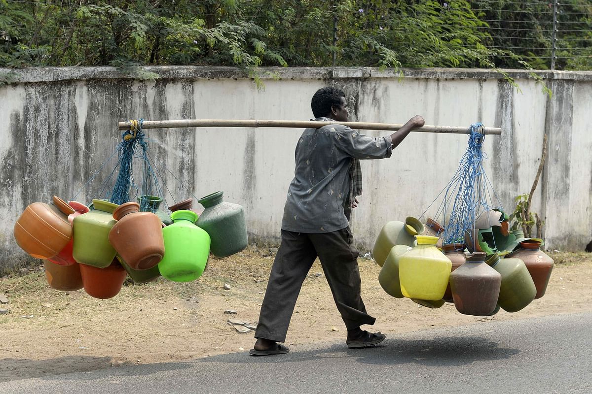 Agriculture accounts for nearly 70% of global water withdrawals, mainly for irrigation but also for livestock and aquaculture. The ratio can reach up to 95% in some developing countries. Credit: AFP Photo