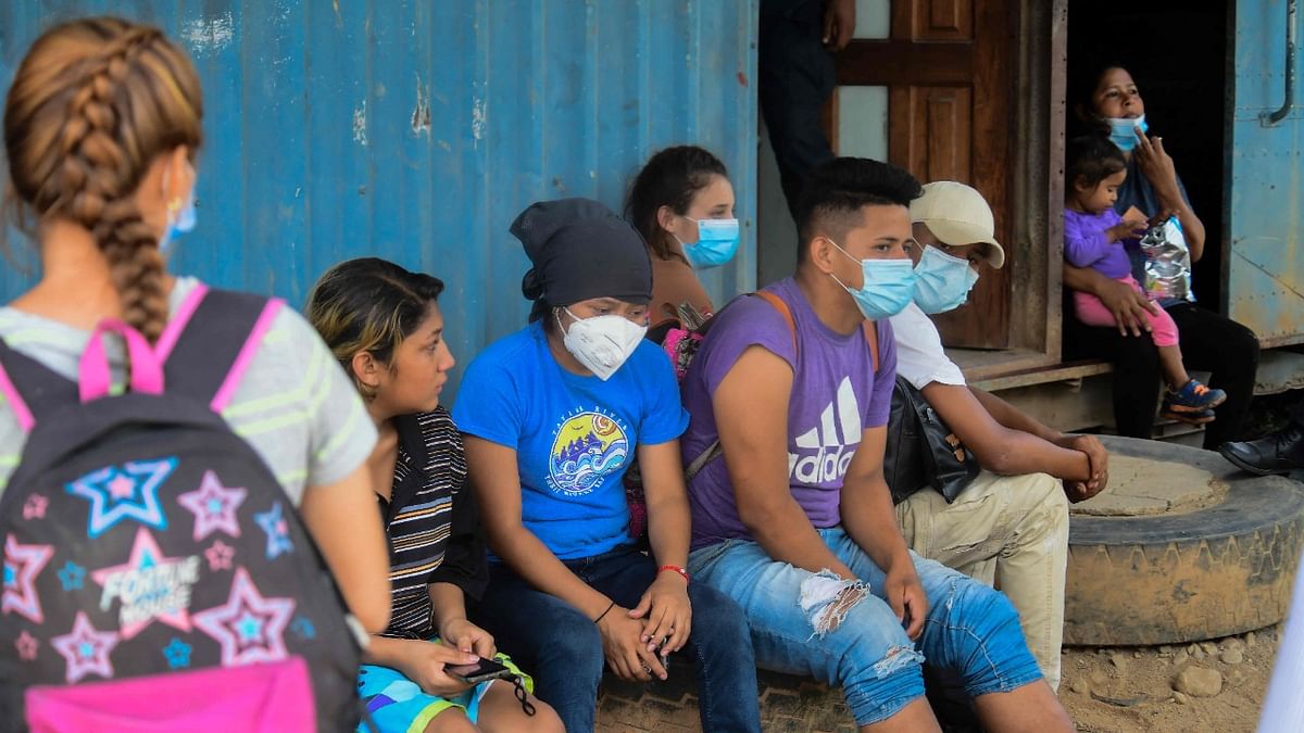 Guatemala authorised the use of force at its border with Honduras to block a new US-bound migrant caravan it said posed a coronavirus contagion risk. Hundreds of migrants gathered in northern Honduras started pushing into Guatemala on Tuesday, hoping to travel onwards to Mexico and the United States, according to Guatemalan migration authorities. Credit: AFP Photo