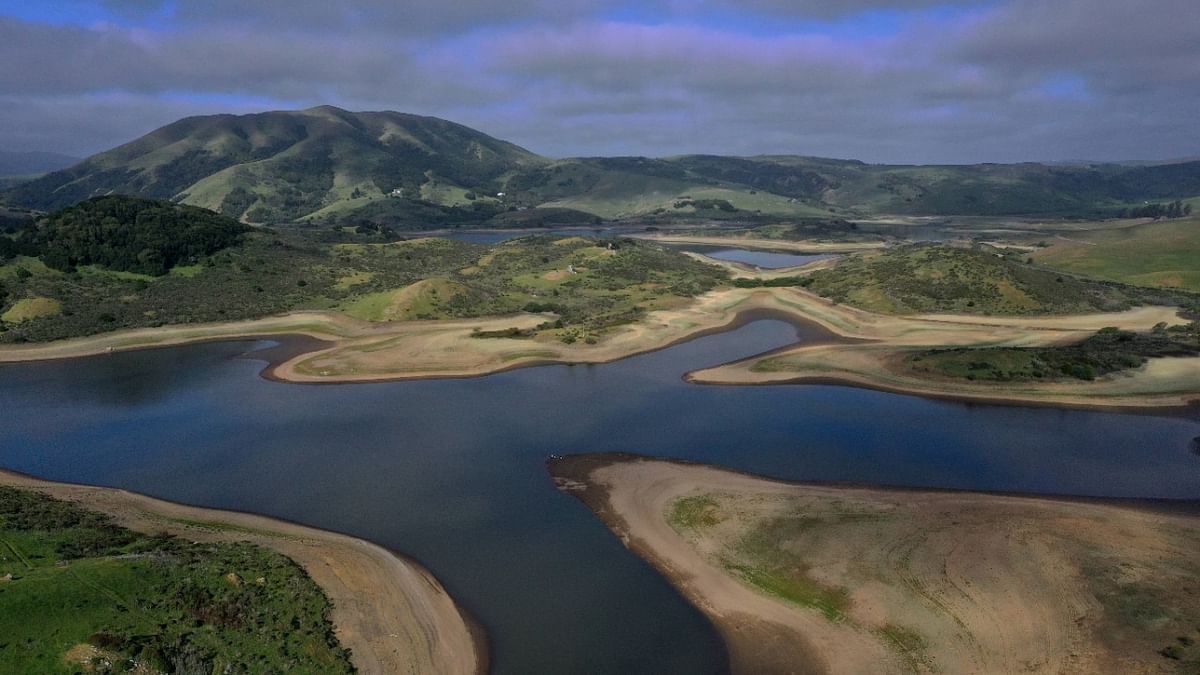 As the worsening drought takes hold in the state of California, Marin County became the first county in the state to impose mandatory water-use restrictions that are set to take effect May 1. Credit: AFP Photo