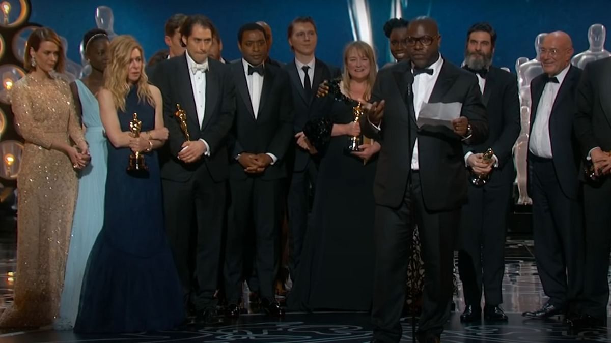 '12 Years a Slave' |  The slavery drama won the Academy Award for best picture making history as the first movie from a black director to win the film industry’s highest honor in 86 years of the Oscars. Credit: YouTube screengrab