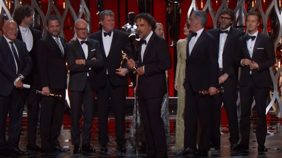 'Birdman' | Director Alejandro González Iñárritu's Birdman or (The Unexpected Virtue of Ignorance) was the Best Picture among the 10 nominees in 2015's Academy Awards. Credit: YouTube screengrab