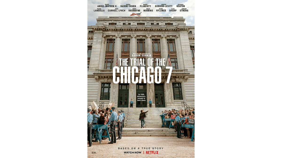 Chicago 7 |  The political drama deals with the 1968 anti-Vietnam War protests that shook Chicago, and the police violence and bizarre trial that followed | Credit: IMDb