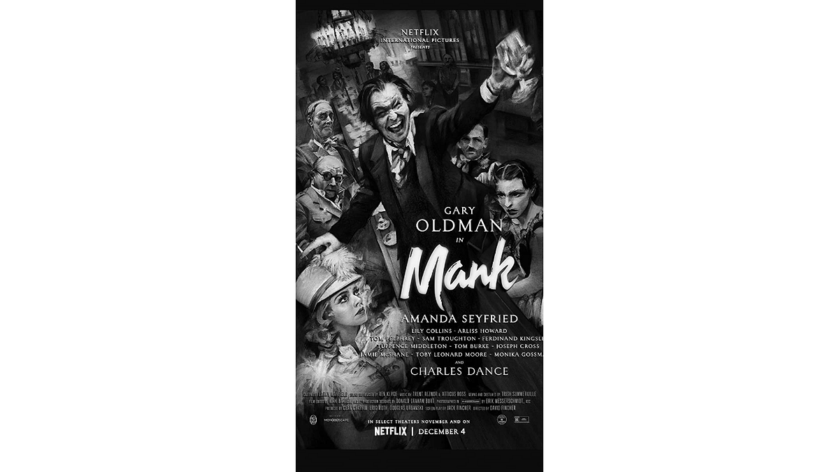 Mank | The film is a  black-and-white prestige drama bankrolled by Netflix that dramatises -- and heavily fictionalises -- the making of 'Citizen Kane'. | Credit: IMDb