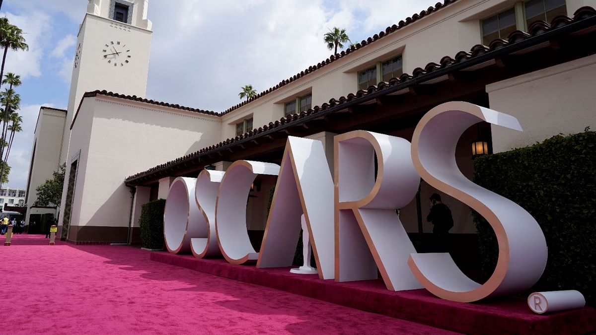 The red carpet before the start of the 93rd Academy Awards in Los Angeles. Credit: Reuters Photo
