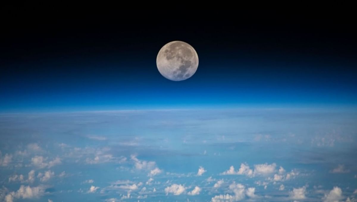 The International Space Station (ISS) took to their social media account and had shared series of images of the ‘Super Moon’ which left the left the netizens gee-whiz.
