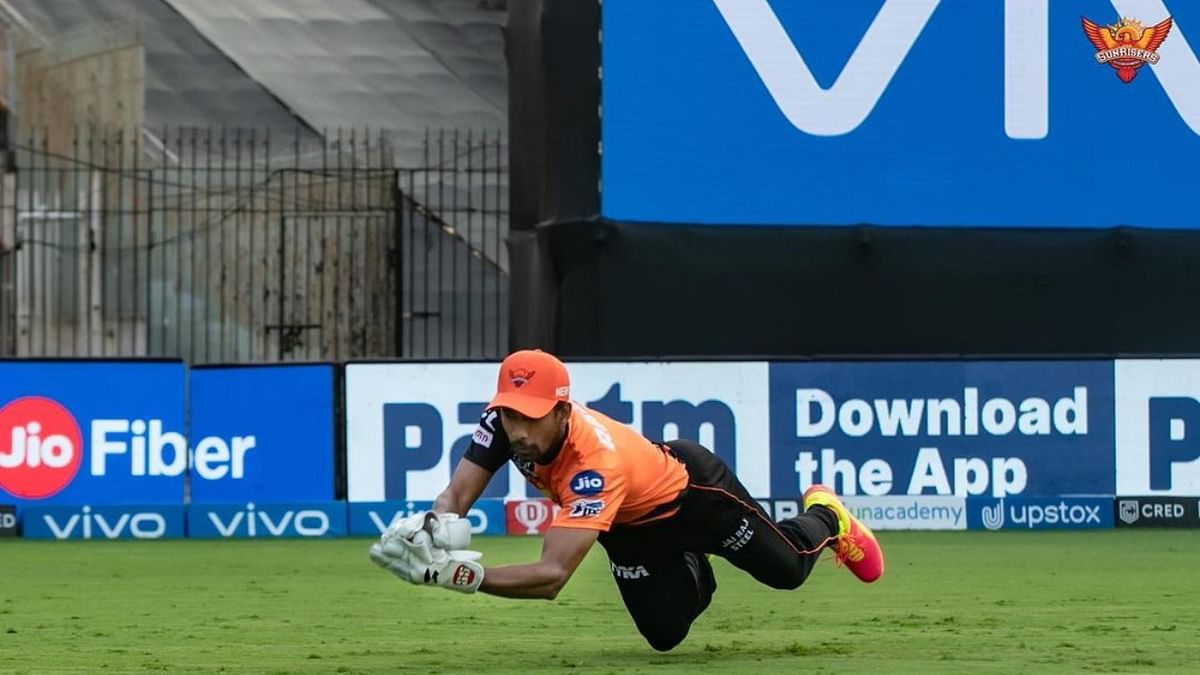 Sunrisers Hyderabad's wicket-keeper batsman Wriddhiman Saha. Credit: Instagram/wriddhi