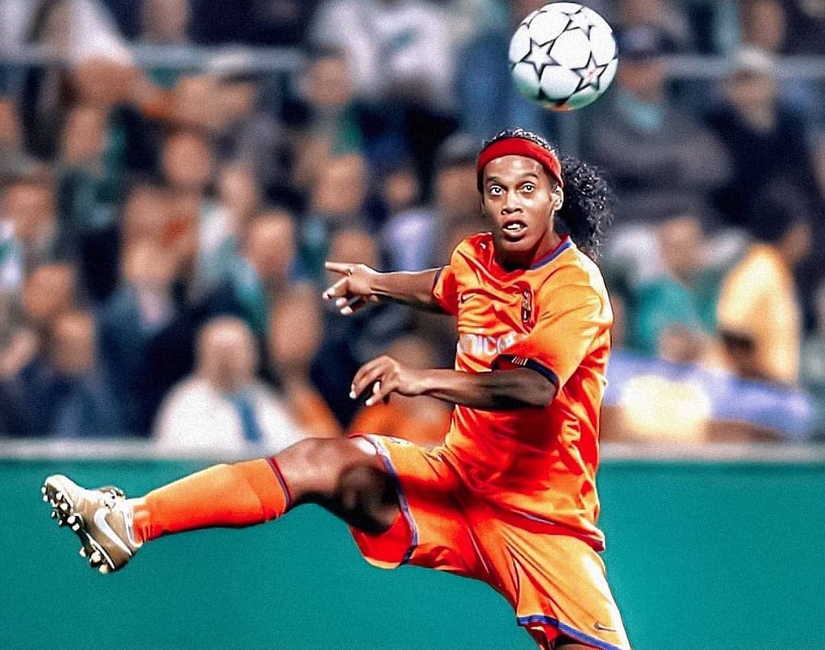 Next up is stylish footballer Ronaldinho with over 54 million followers. Credit: Instagram/ronaldinho