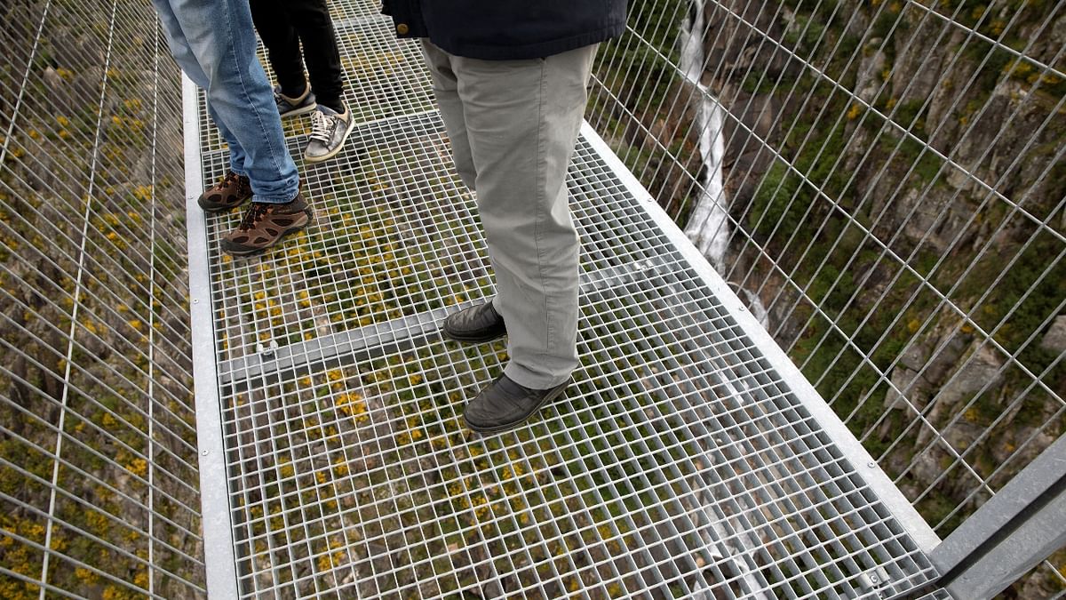 The bridge opened only to local residents on Thursday, but from Monday everyone can book a visit.