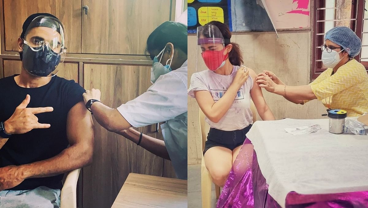 In Pics: Celebrities getting vaccinated for Covid-19