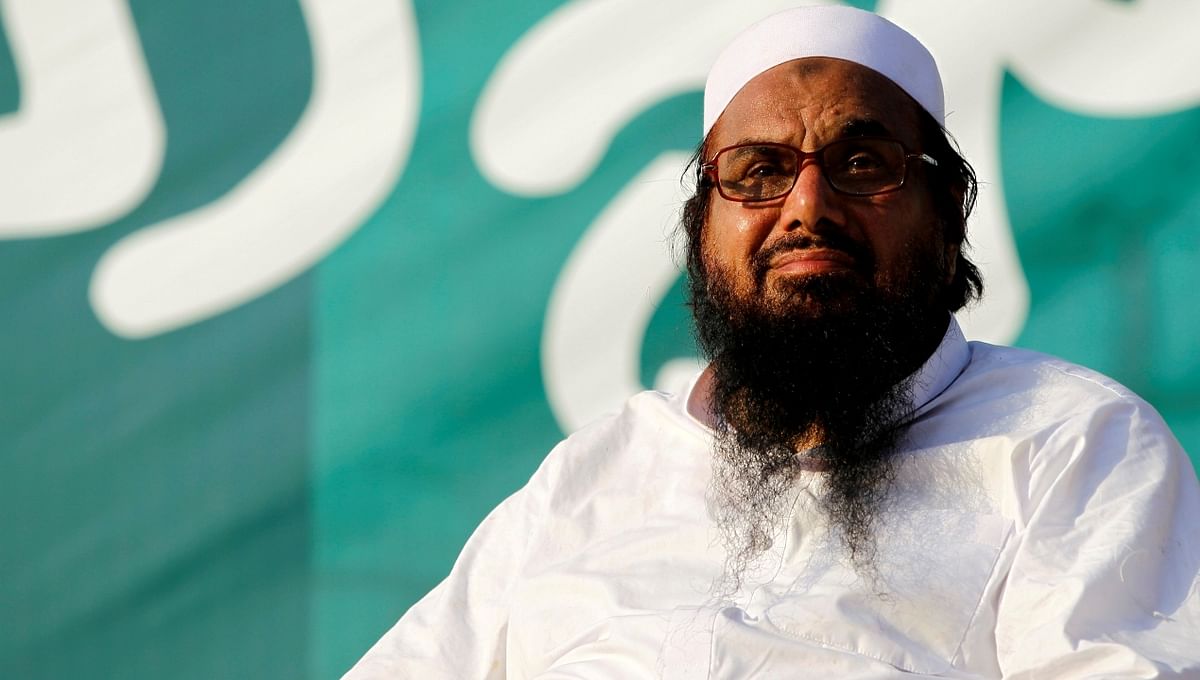 Hafiz Muhammad Saeed, the chief of terror outfits Lashkar-e-Tayyeba and Jamaat-ud-Dawa is accused of masterminding the 26/11 attacks. One can find several videos of him openly making hate speeches against India. Credit: Reuters Photo