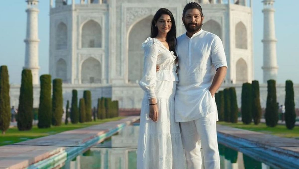 Former model and actress, Sneha Reddy is married to Telugu cinema’s stylish star Allu Arjun. She enjoys great stardom on social media. Credit: Instagram/alluarjunonline