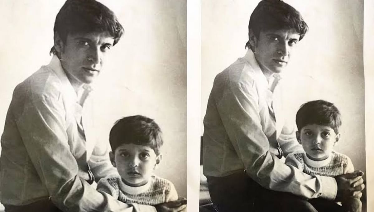 Farhan Akhtar marked father’s day with a special childhood picture. Credit: Instagram/faroutakhtar