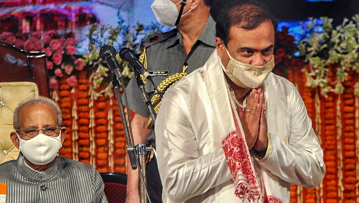 Himanta Biswa Sarma takes oath as Assam Chief Minister; See Pics