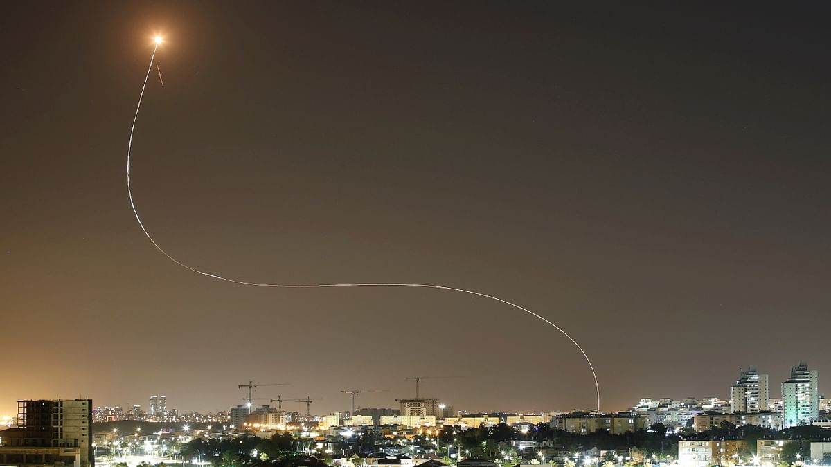 According to the Jewish state’s army, 200 of the more than 480 rockets which have been fired since May 10 have been shot out of the sky by the system. Credit: Reuters
