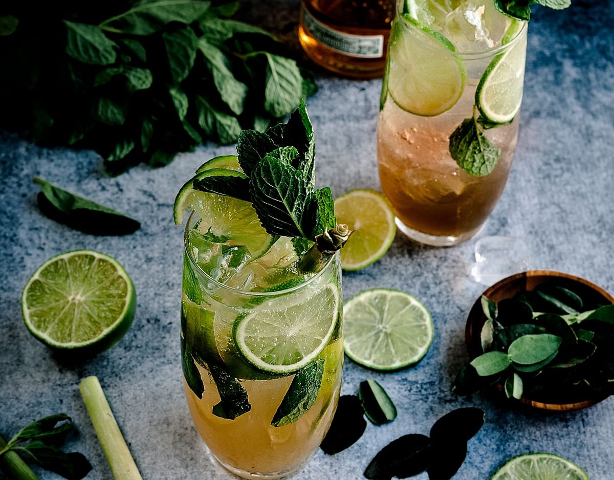 Orange and Basil Mojito: An ageless combination of mint and lemon juice, the orange and basil mojito with a hint of tangy orange, would keep you cool and hydrated this summer.