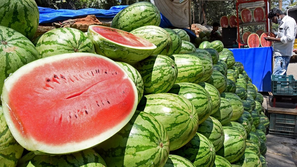 Watermelon: Watermelon is a good source of vitamins, minerals & amino acids and a source of an excellent antioxidant Glutathione, which strengthens the immune system to fight against infections. Credit: DH Photo