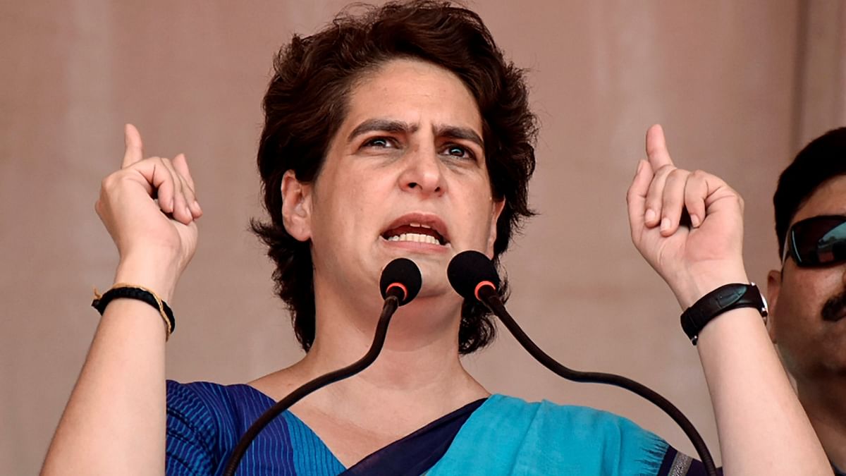 Priyanka Gandhi: Known for being extremely articulate in Hindi and English, Priyanka has been playing her role in one way or the other for two decades in Indian politics. Credit: PTI Photo