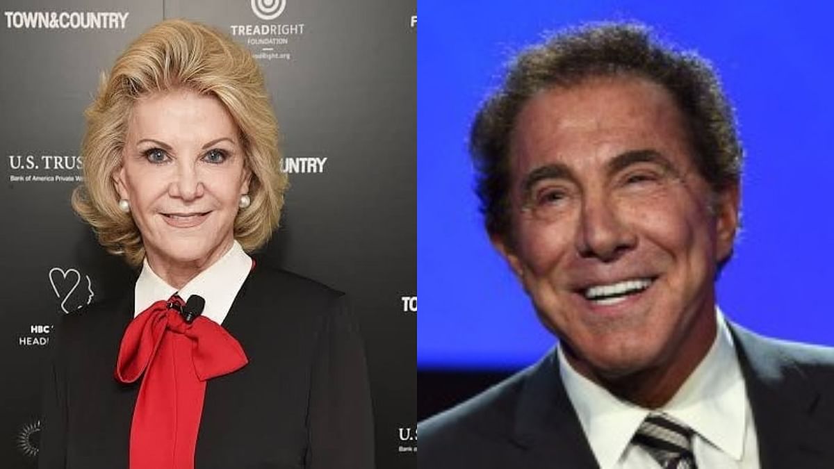 American businessman Steve Wynn had to pay $1 billion to Elaine Wynn as part of the alimony. Credit: Instagram/elainewynn01 & Linkedin/Steve Wynn