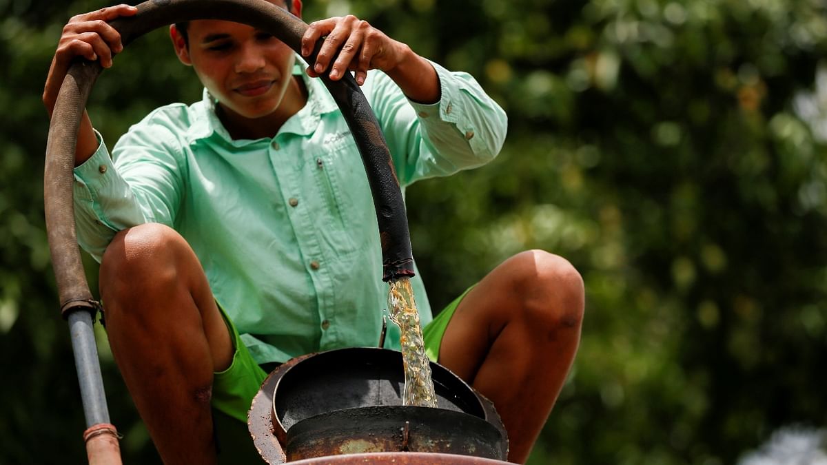 Venezuela – Rs 0.15 ($0.02) per litre. Credit: Reuters Photo