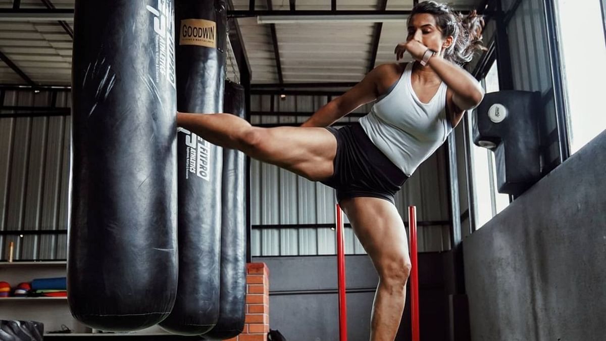 Sanjana, a fitness freak, was introduced to mixed martial arts (MMA) at the age of 17.