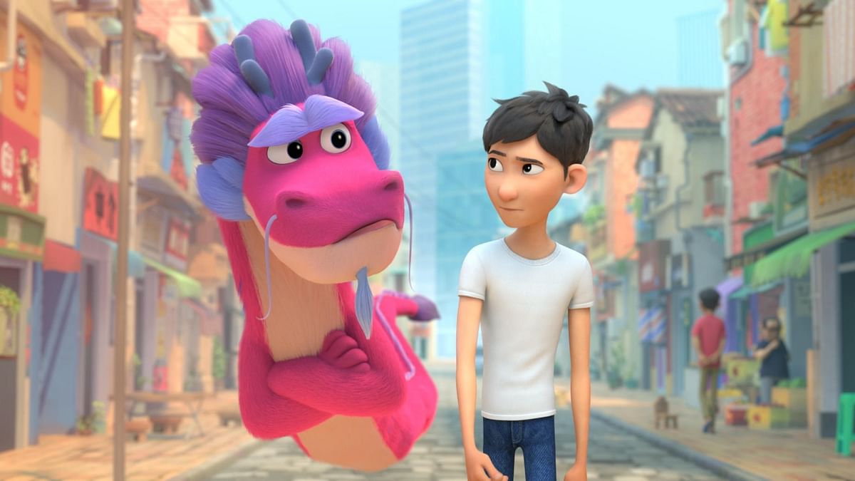 Wish Dragon: Longing to reconnect with his childhood best friend, resourceful teen Din meets a charming wish-granting dragon who shows him the magic of possibilities.