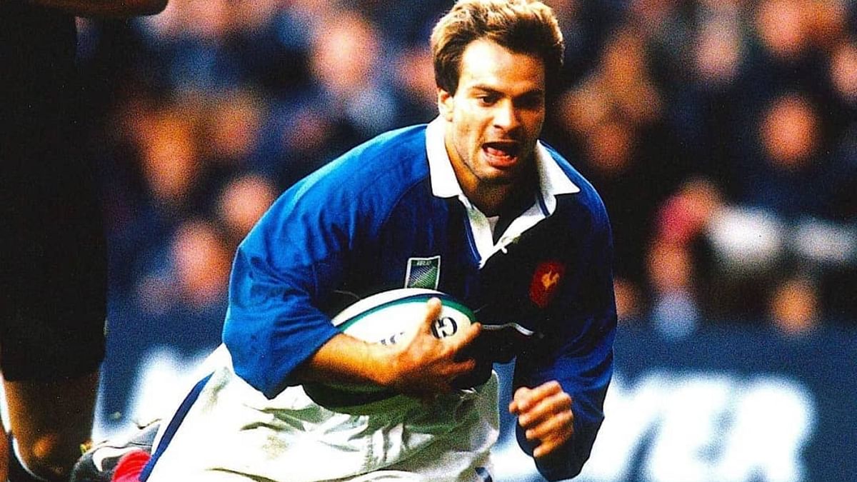 Christophe Dominici: The France wing, who scored one of rugby's most famous tries against New Zealand at the 1999 World Cup, suffered from depression. In his 2007 autobiography, he admitted a personal loss had triggered depression and that he had been abused as a child. Dominici was found dead, aged just 48, in November last year, with police saying he was seen by a witness jumping from the roof of a disused building in Paris. Credit: Instagram/lesfrancaislesplusmemorables
