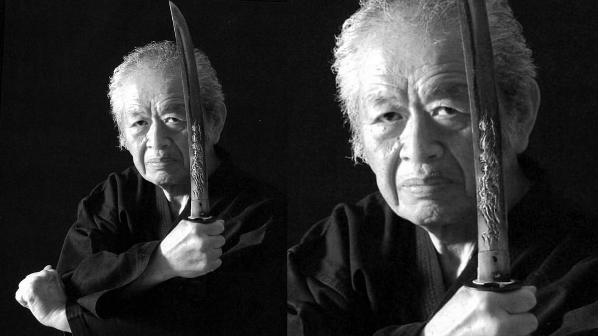 Hatsumi Masaaki, the only surviving master of Ninjutsu, is 90 years old and is known for combining Ninjutsu techniques with that of other martial arts. Credit: Instagram/masaaki_hatsumi