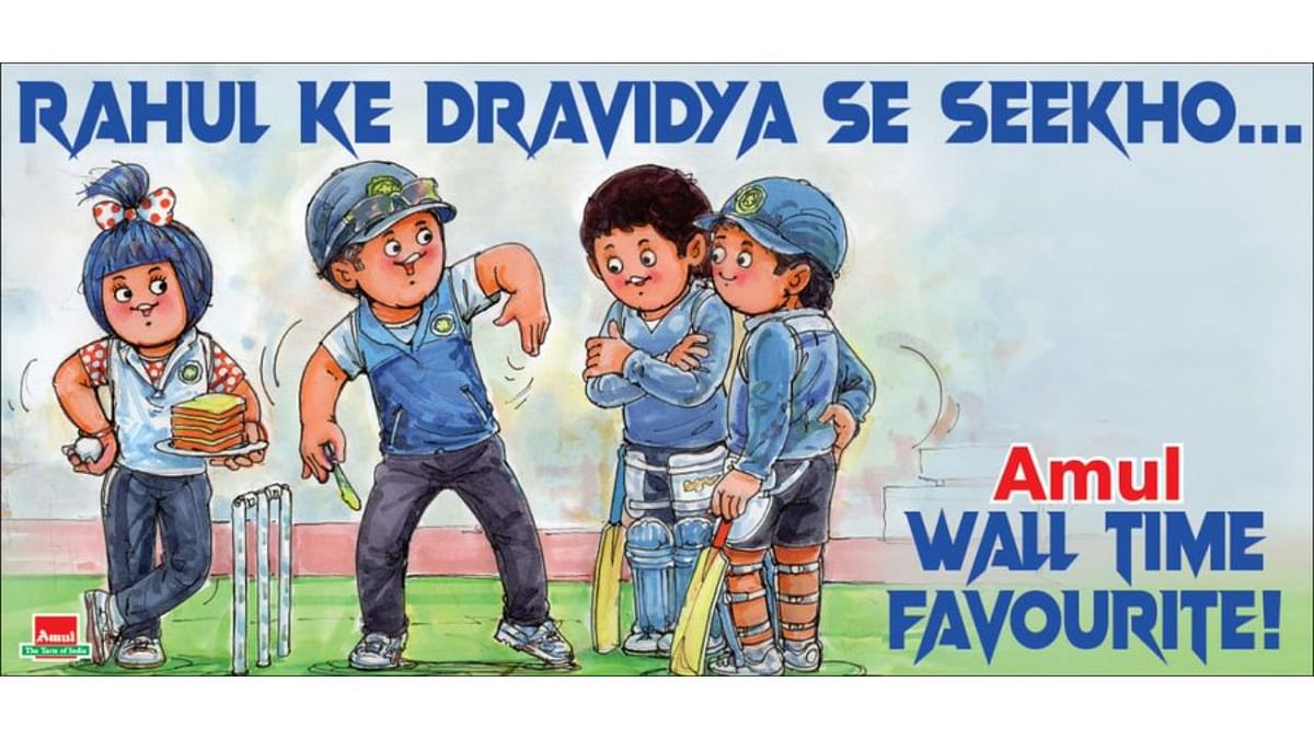 An apt topical to celebrate Rahul Dravid's appointment as new head coach for team India for its Sri Lanka tour.