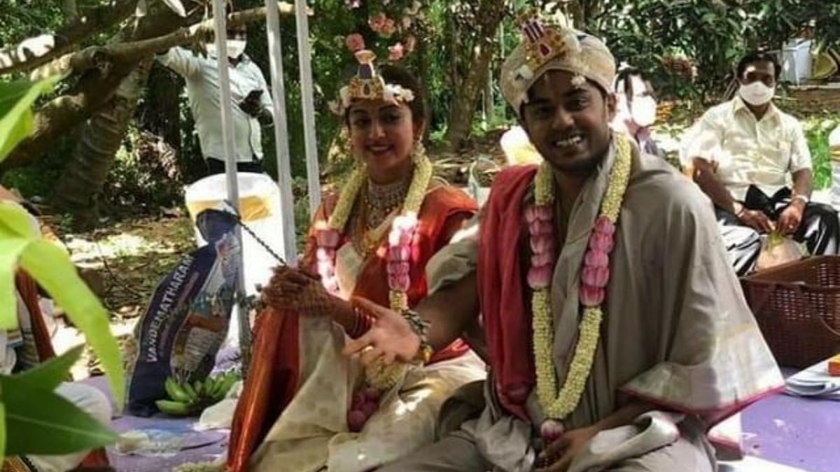 Pranitha Subhash gets married to Nitin Raju in secret ceremony; See wedding pics