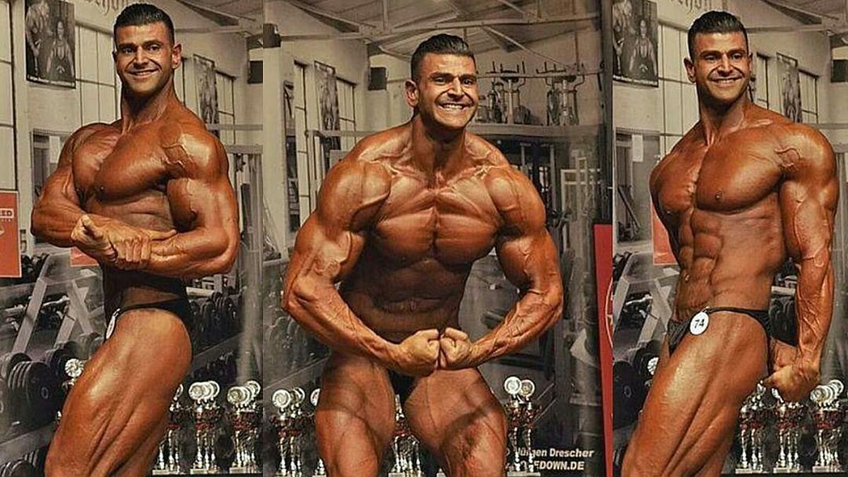A German professional bodybuilder Vito Pirbazari is known for his beefed-up physique. Credit: Instagram/vito_vittorio