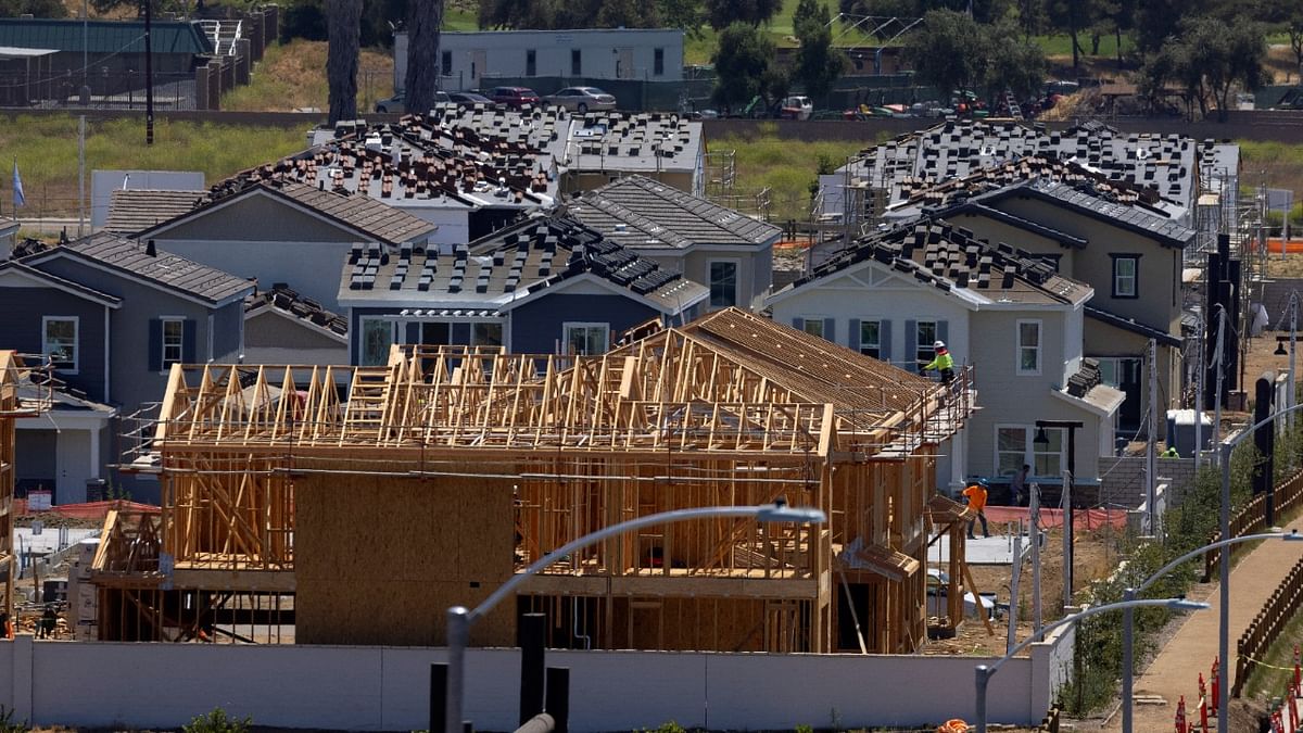 Residential home construction continues as California faces a housing shortage. Credit: Reuters Photo