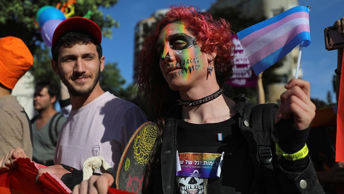 The first Gay Pride march was held in 1970 in New York to mark the anniversary of the city's 1969 Stonewall Riots, or uprising, a landmark event foundational to the global gay rights movement. Jerusalem's march was made possible by Israel's swift vaccination campaign, the world's fastest. Credit: Reuters Photo