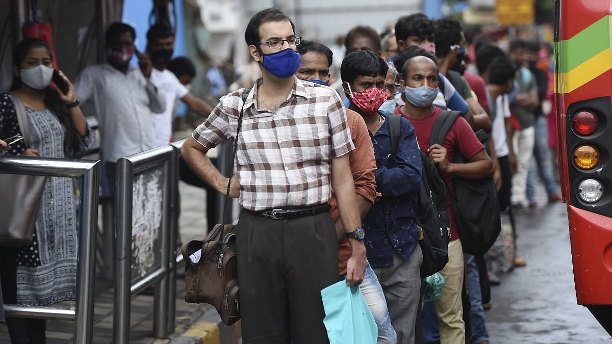 The Brihanmumbai Municipal Corporation (BMC) appealed to citizens not to let their guard down and follow all precautions to check the spread of Covid-19. Credit: PTI