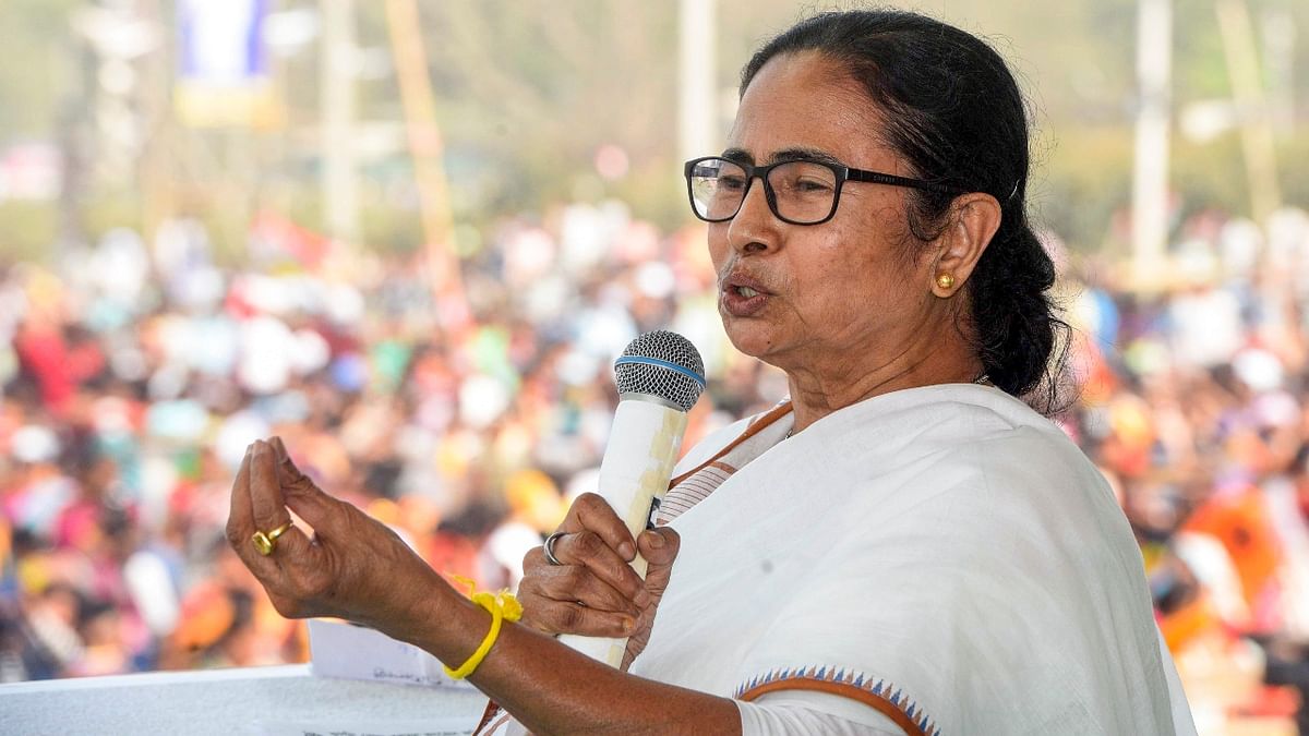 “Rape cases are on a rise because men and women interact more freely now” – West Bengal chief minister Mamata Banerjee. Credit: PTI Photo