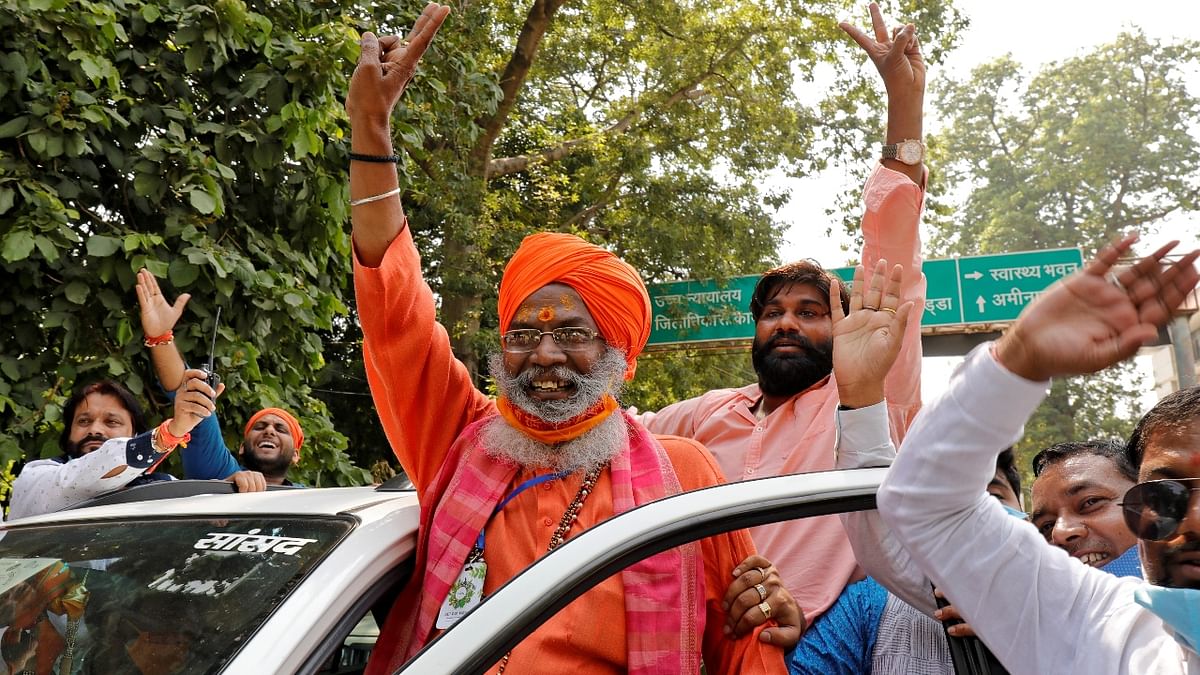 “Every Hindu woman must produce at least 4 to 10 kids to protect Hinduism” – BJP MP Sakshi Maharaj. Credit: Reuters Photo
