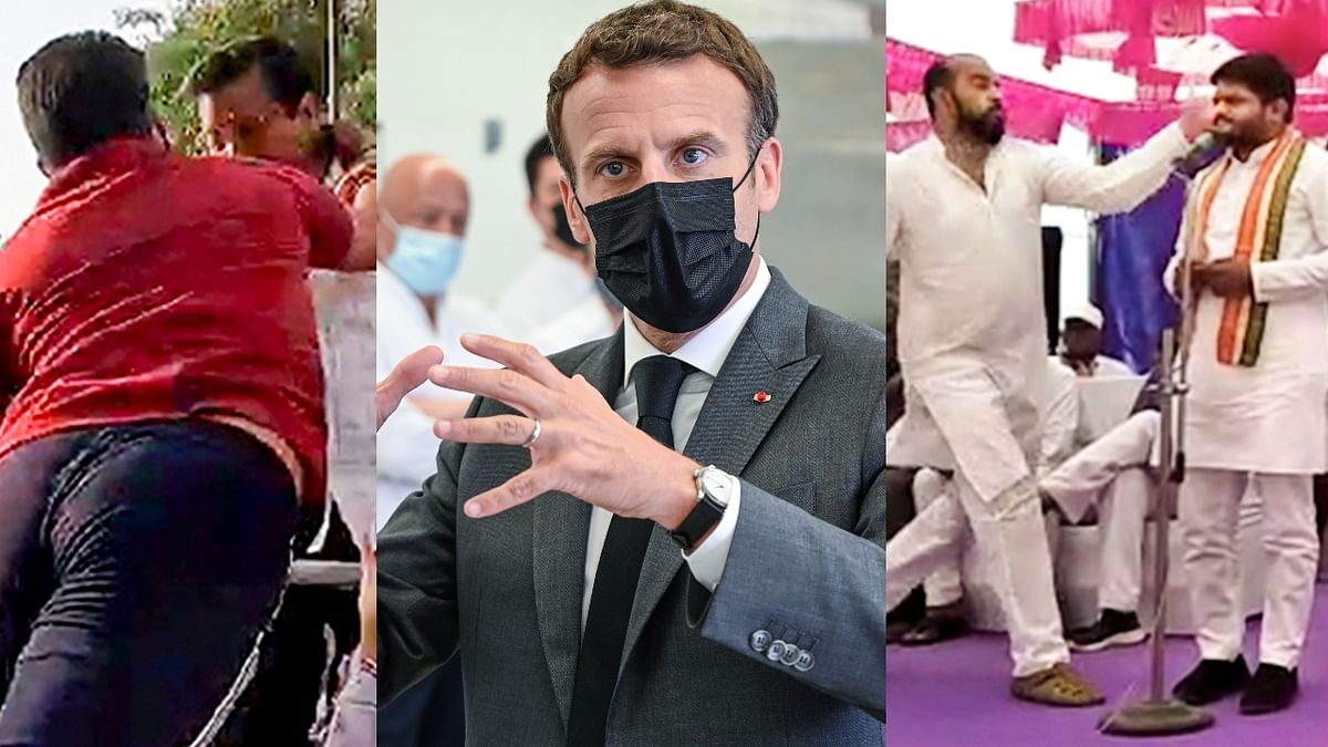 In Pics: Emmanuel Macron, Arvind Kejriwal to Sharad Pawar, politicians attacked by public
