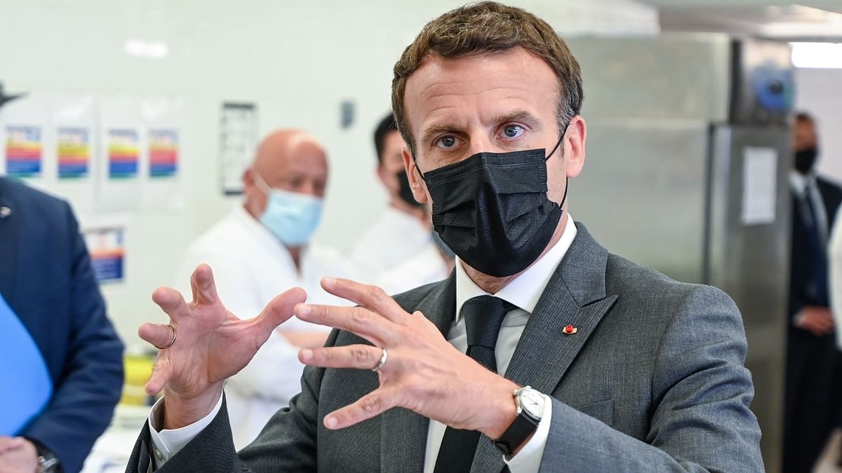French President Emmanuel Macron was slapped across the face by a bystander during a trip to southeast France in a security scare on the second stop of a nationwide tour. Images on social media and broadcast on the BFM news channel showed Macron approach a barrier to greet voters, where a long-haired man in a green t-shirt took hold of his elbow and then slapped him. Credit: Reuters Photo