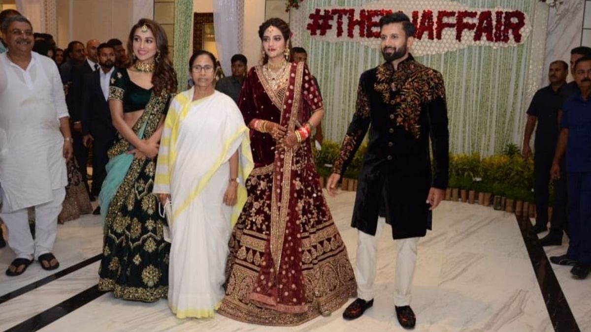 Post their intimate wedding in Turkey, the newlyweds had hosted a gala reception in Kolkata which was attended by West Bengal chief minister Mamata Banerjee and other influential personalities.
