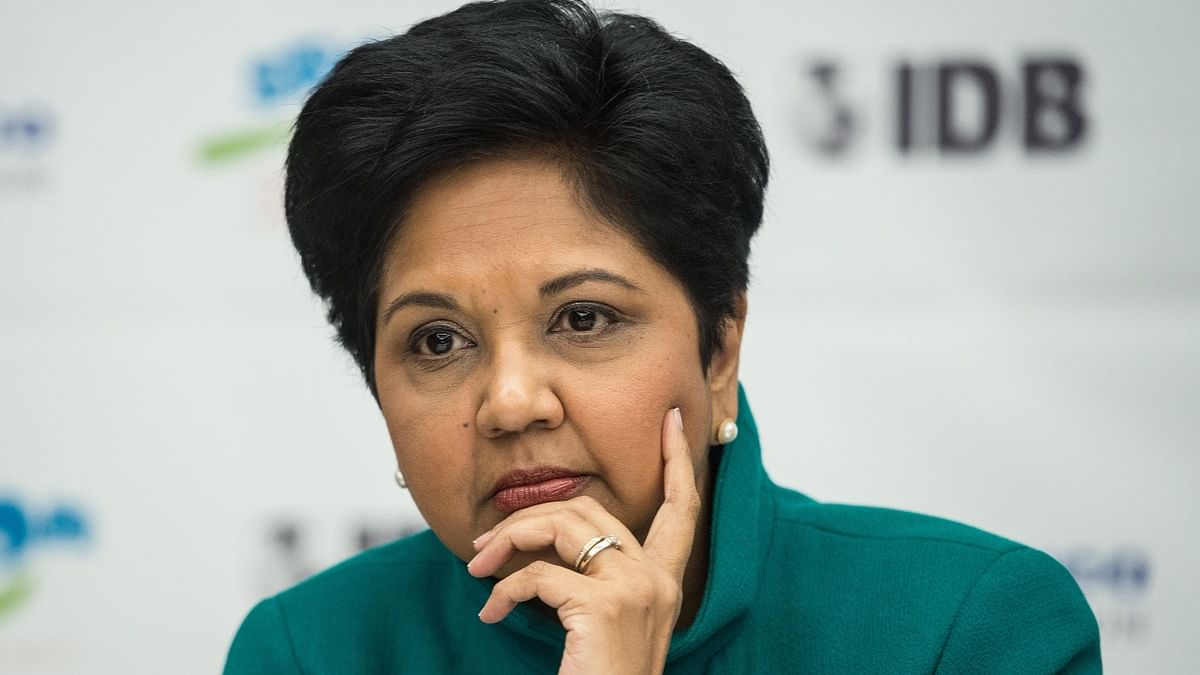 Indra Nooyi: Not many know, Indra worked as receptionist. Credit: AFP Photo