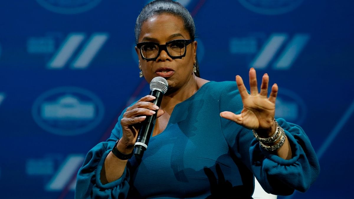 Oprah Winfrey: Oprah used to work in a grocery store as clerk. Credit: AFP Photo